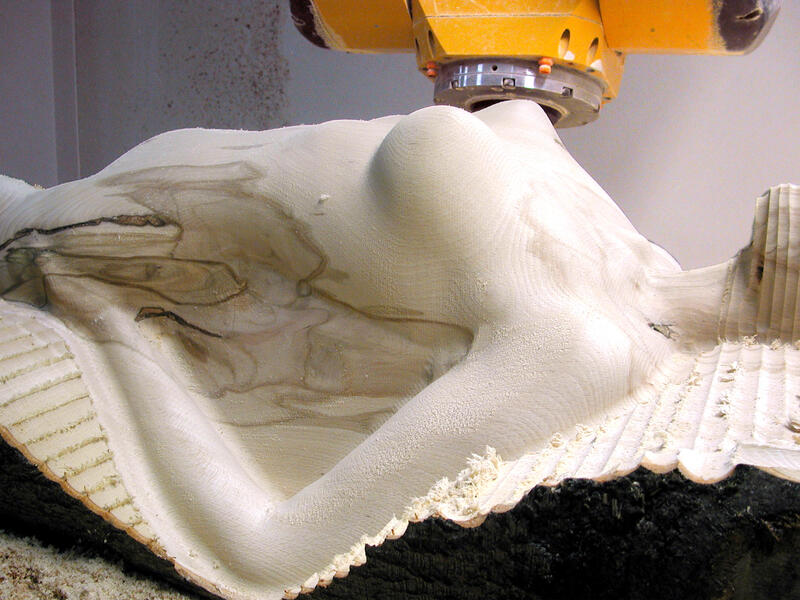 Torso aus Holz – vom 3D-Scan zur Skulptur – Traumobjekte