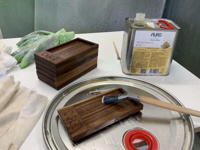 Making of OGGI – Holzschalen aus Nussbaum – Traumobjekte