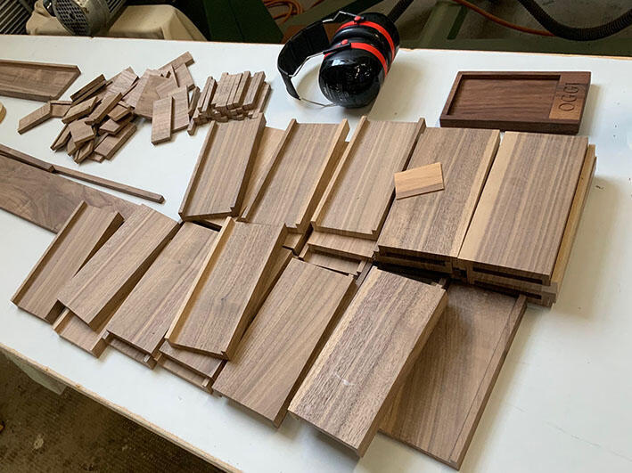 Making of OGGI – Holzschalen aus Nussbaum – Traumobjekte
