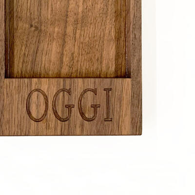 Making of OGGI – Holzschalen aus Nussbaum