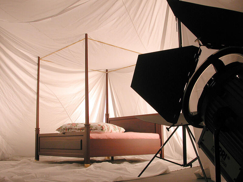 Himmelbett aus Massivholz – Traumobjekte