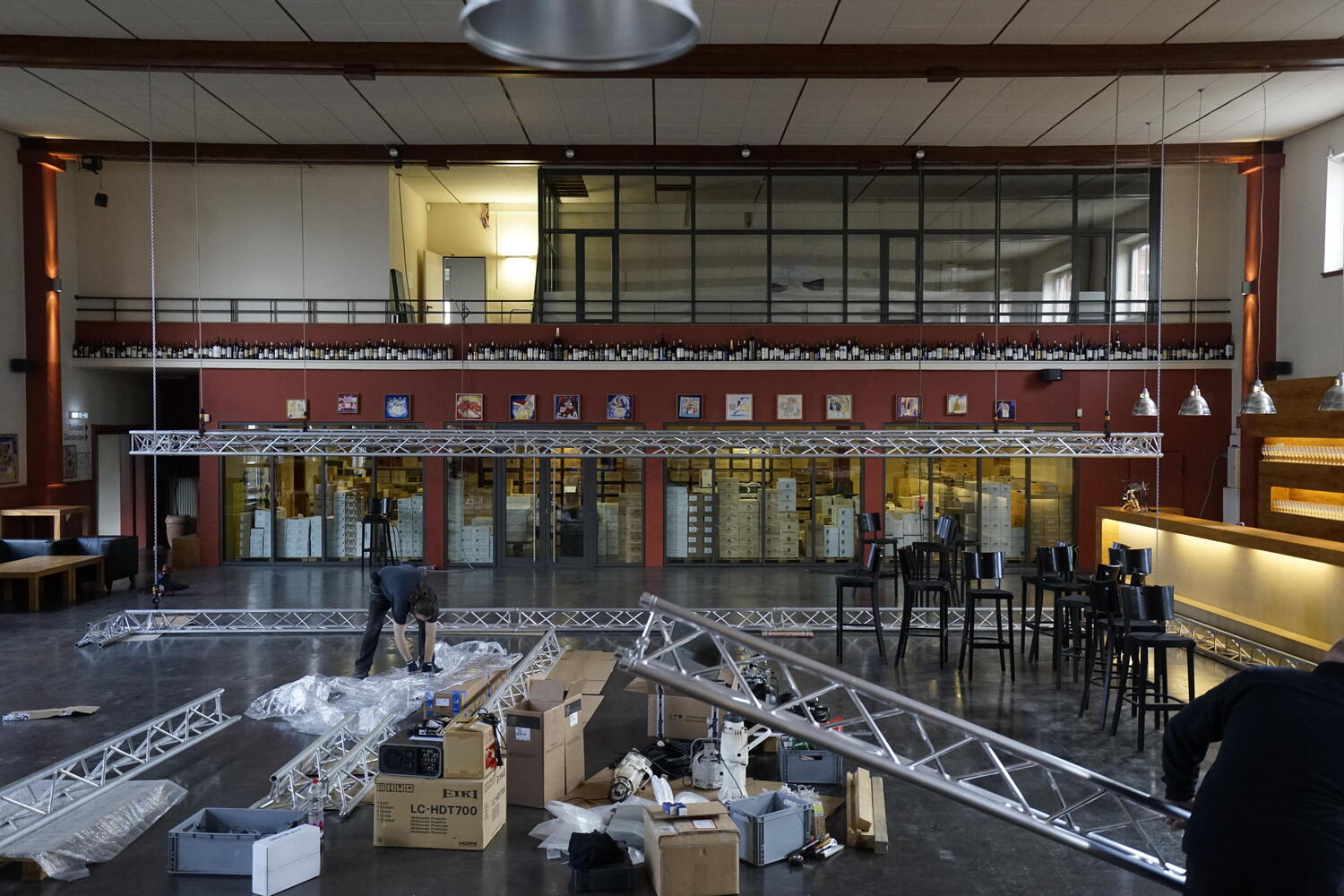 VIP-Lounge einer Stuttgarter Weinhandlung – Traumobjekte